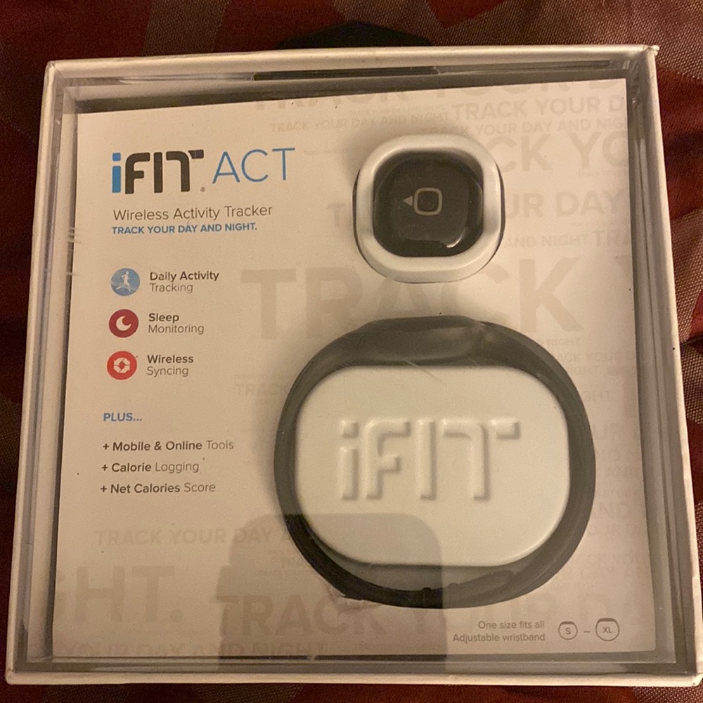 NWT-iFit Act - Activity tracker with band - black - Bluetooth